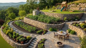 beton istinat duvarı ve şev taşı